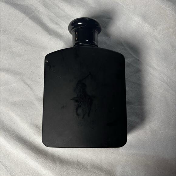 Ralph Lauren Polo Double Black (4.2 Oz / 125 ML) Eau De Toilette Vintage 80% Ful - Picture 1 of 4